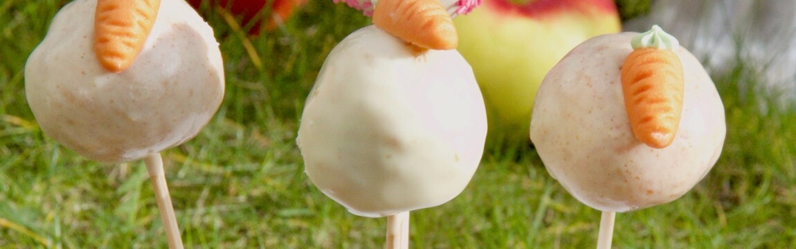 Apfel-Möhren-Cakepops