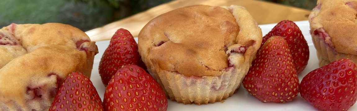 Erdbeer-Quark-Muffins