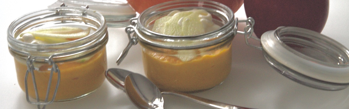 Apfel-Kürbis-Dessert