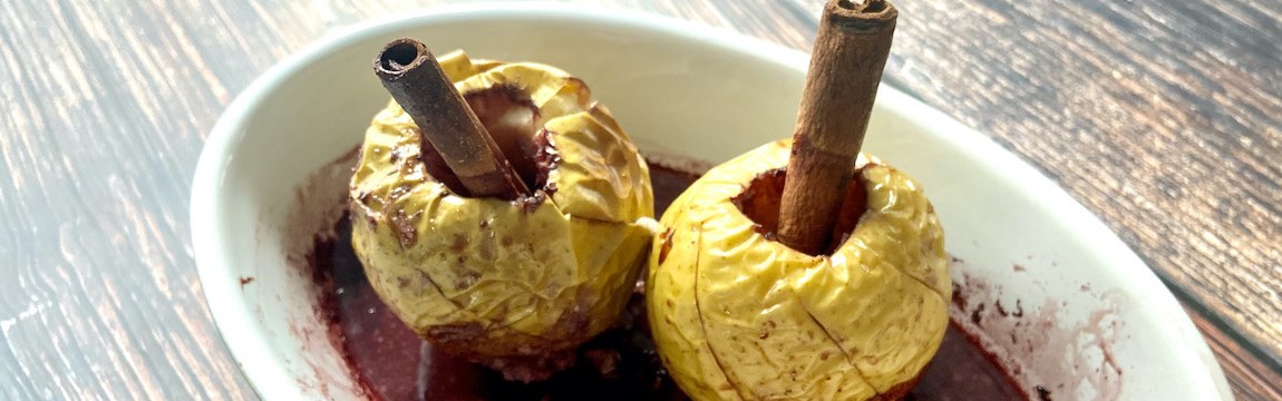 Beschwipster Bratapfel