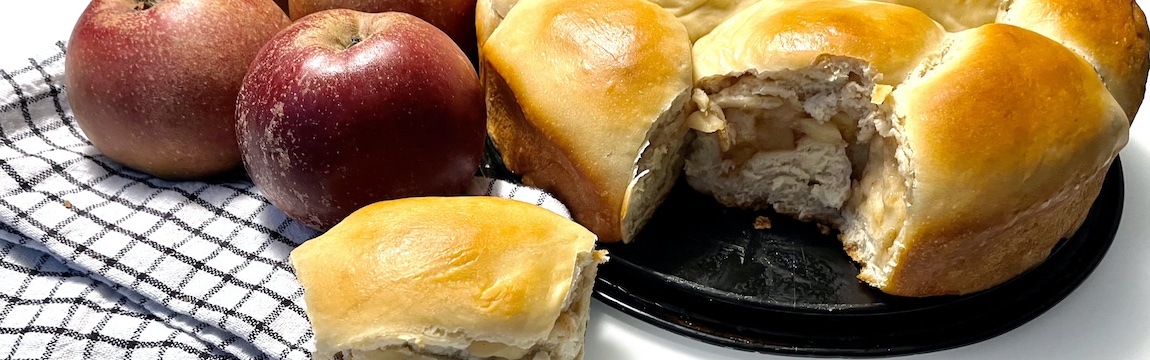Apfel-Zimt-Buchteln