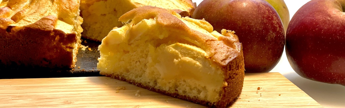 Luftiger Apfelkuchen